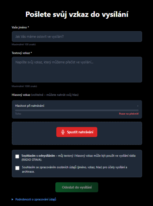 Na férovku, prostor pro vás